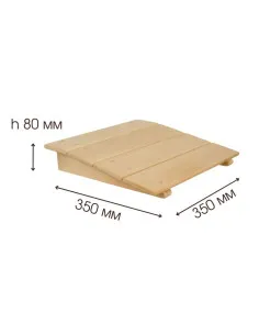 Mata do sauny 350×350, limonka 2