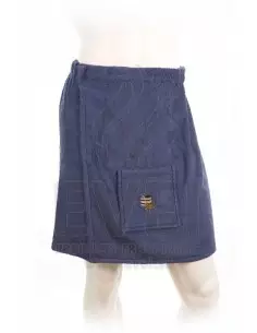 Kilt do sauny pánsky 100 % bavlna, modrý