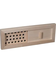 Kratka wentylacyjna do sauny, wapienna 365 × 125 mm