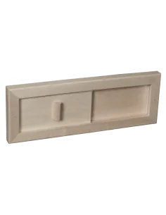 Kratka wentylacyjna do sauny, wapienna 365 × 125 mm 2