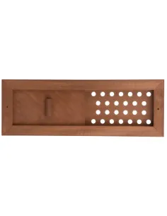 Kratka wentylacyjna do sauny, thermowood365 × 125 mm