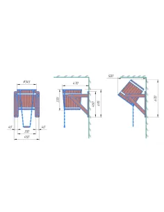 Wiadro chłodzące 20 l z plastikową wkładką 2