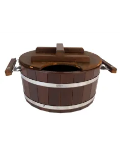 Wiadro do sauny 15 l z plastikową wyściółką