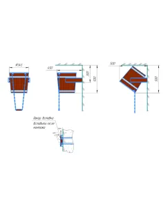 Wiadro chłodzące 20 l, stal nierdzewna 2