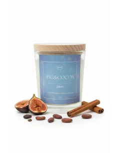 Świeca sojowa WINTER - FIGS & COCOA 125 g