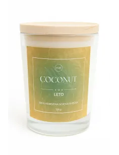 Świeca sojowa LETO - KOKOS, 125 g 2