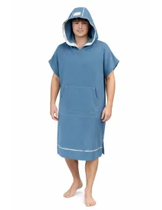 Ponczo z kapturem, dżins 2