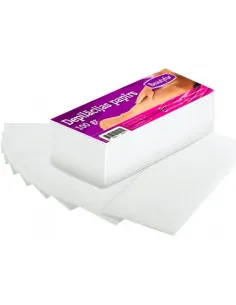 Paski papieru do depilacji 100 szt., 100 g/m², 7 × 2