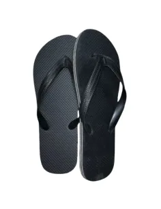 Gumowe klapki do sauny i odnowy biologicznej, czarne