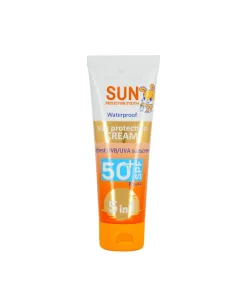 Wasserfeste Sonnenschutzcreme SPF 50+, 75 ml