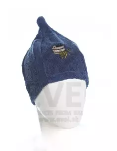 Čiapka do sauny 100 % bavlna Modrá