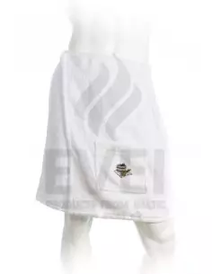 Kilt do sauny pánsky 100 % bavlna, biely