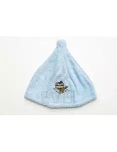Čiapka do sauny 100 % bavlna jasno modrá 2