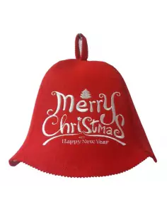 Świąteczna czapka do sauny 2