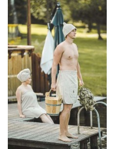 Kilt do sauny dámský 40 % len 60 % bavlna