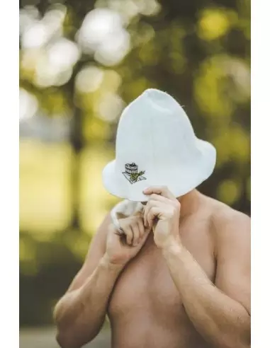 Klobúk do sauny 100 % vlna