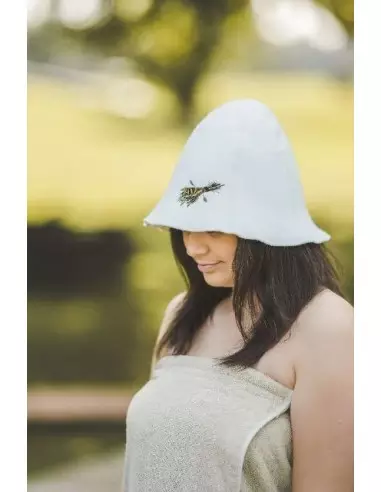 Klobúk do sauny 100 % vlna