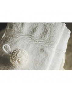 Bavlněný ručník 50 * 70 cm Bíly