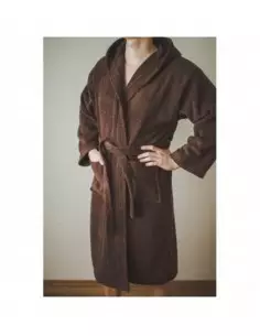 Pánsky bavlnený župan Hnedý