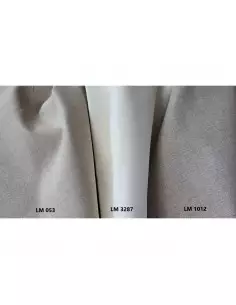 Ľanovo bavlnená látka biela,145 g/m² 2