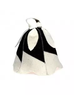 Klobúk do sauny  100 % vlna List