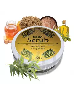 Telový peeling Eukalyptus s himalájskou soľou,  400 g