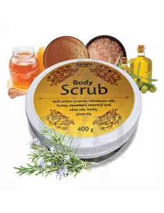 Telový peeling Rozmarín s himalájskou soľou,  400 g