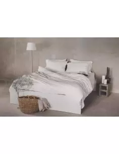 Ľanové obliečky Biele 70*90 cm, 145*210 cm