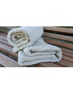 Ľanovo bavlnený uterák prírodný 70x140 cm