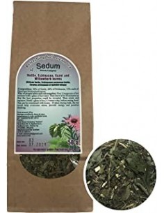 SEDUM Čajová zmes Žihľava, Echinacea, lieskové orechy, 50g