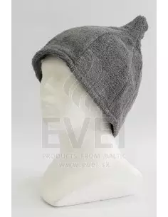 Kapelusz do sauny szary 2