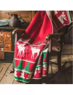 Vlnená deka Jeleň 130x200cm