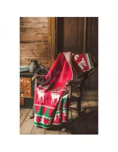 Vlnená deka Jeleň 130x200cm 2