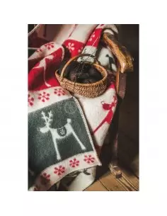 Vlnená deka Jeleň 130x200cm