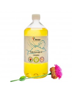 Masážny olej Leuzea  (Maralí Koreň) je 1000 ml