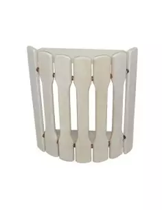 Kryt svetla do sauny rohový