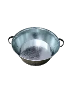 Ocynkowana misa do sauny 13 l 2