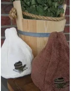 Klobúk do sauny 100 % bavlna 2