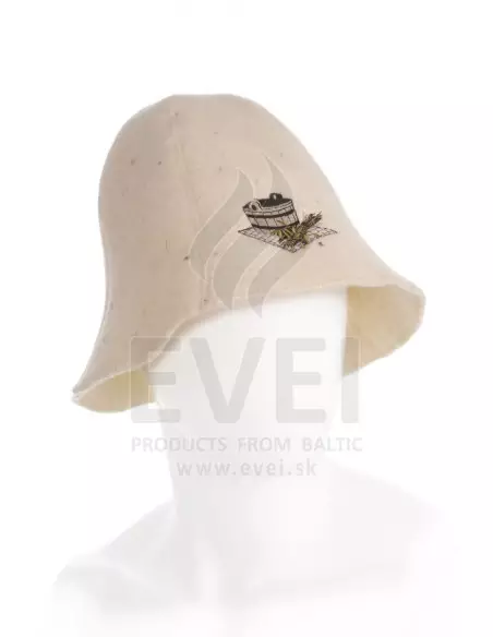 Klobúk do sauny 100 % vlna