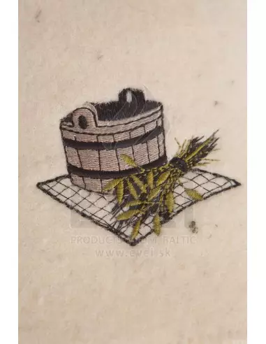 Klobúk do sauny 100 % vlna