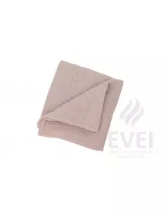 Ręcznik lniany różowy 70 x 130 cm 2