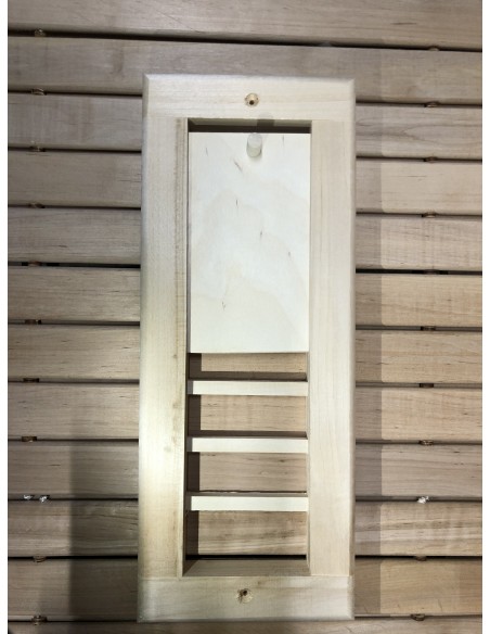 Ventilačné dvierka do sauny 35 x 15 cm