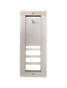 Ventilační dvířka do sauny 35 x 15 cm
Ventilační zásuvka s posuvnou krytkou. Ventilační zásuvka je speciálně vyrobená pro použití v sauně nebo infrasauně.
Velikost: 330х155х20 mm.
Dřevo: olše