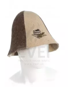 Klobúk do sauny 100 % vlna plstená