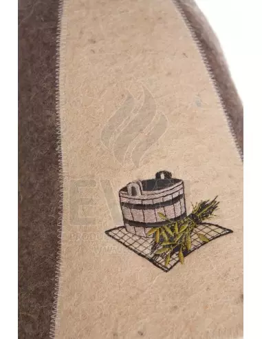 Klobúk do sauny detail na obrázok