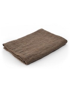 Ľanový uterák hnedý 70*130cm