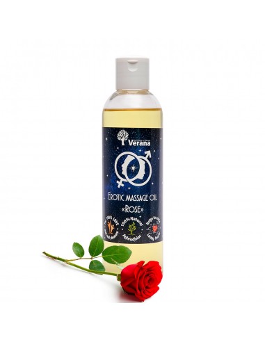 Erotický masážny olej Ruža 250 ml
