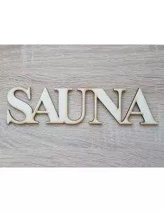 Nápis na saunu