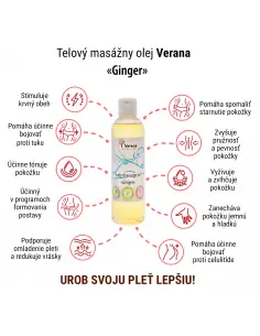 Olejek do ciała i masażu Ginger 250 ml 2