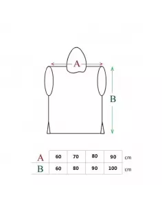 Pončo s kapucňou 90*100 cm 2